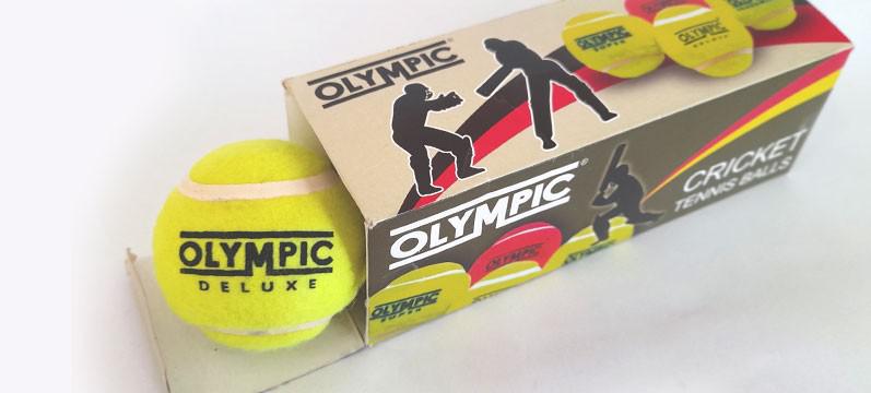 Olympic Deluxe Cricket Tennis Ball