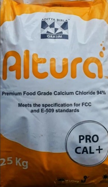 Calcium Chloride Food Grade Altura Grade