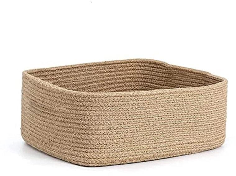 Jute Rectangle Basket