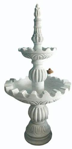 2 Tier Marble Stone Water Fountain