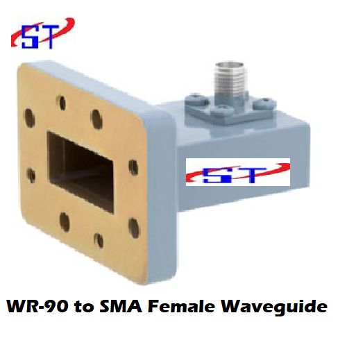 WR-90 to SMA Female Waveguide