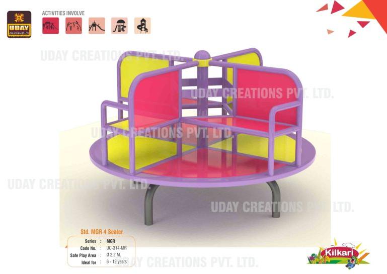 UC-314-MR 4 Seater Merry Go Round Rotary