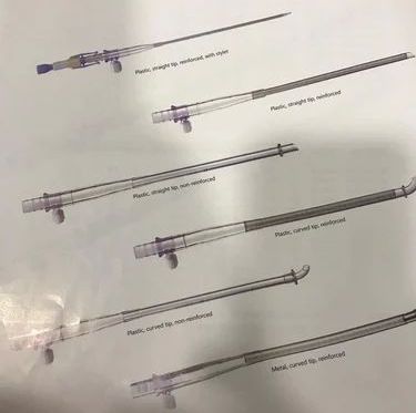 PVC Arterial Cannula