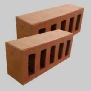5 Holes Clay Perforated Bricks