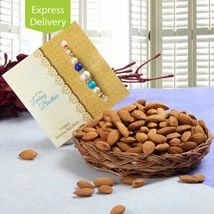 Almonds Rakhi Treat Gift Hamper
