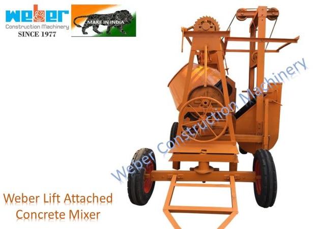 Weber Lift Concrete Mixer