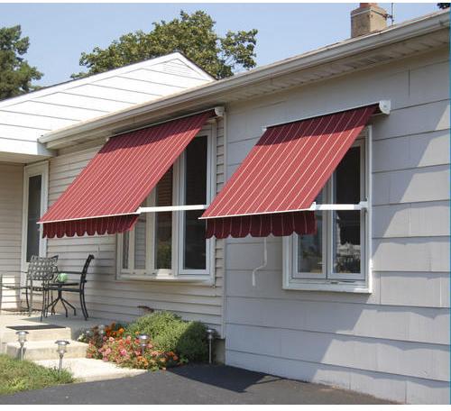 Window Drop Arm Awning