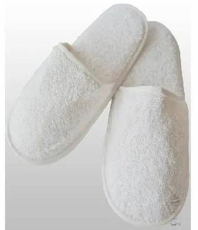 Hotel White Terry Slippers 2mm