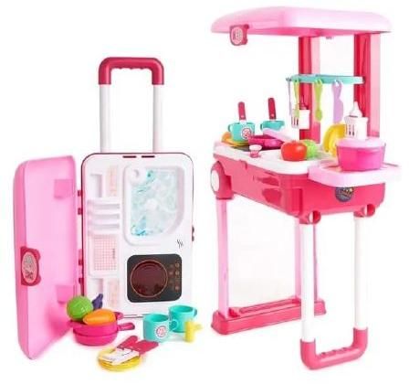Kids Trolley Kitchen Set