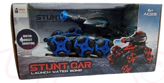 Plastic 6 Wheel Laser Remote Control Car