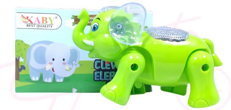 Plastic Clever Elephant Toy
