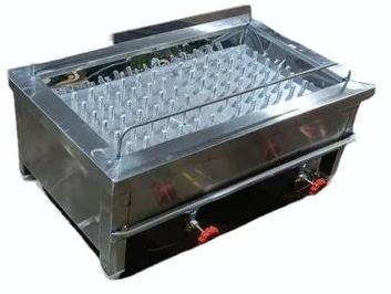 Stainless Steel Table Top Charcoal Operated Barbecue Grill
