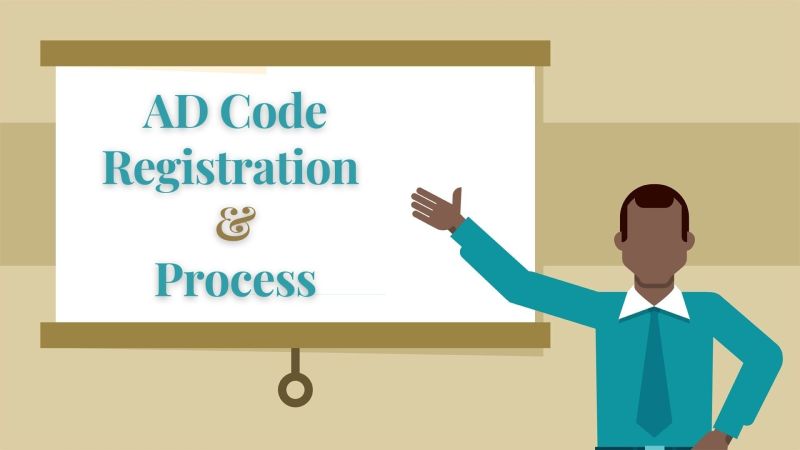 AD Code Registration Services