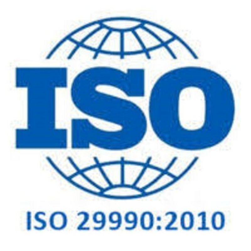 ISO 29990 2010 Certification Services