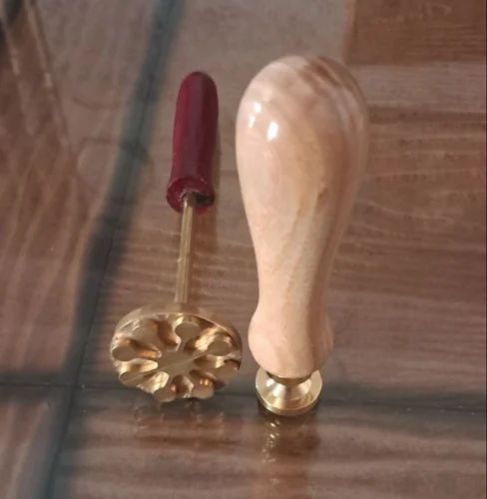 Brass Cake Stamp