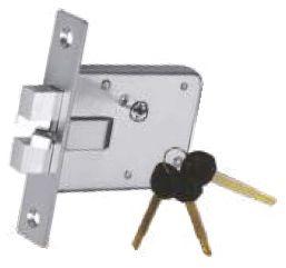 Butterfly Sliding Dead Lock with Key