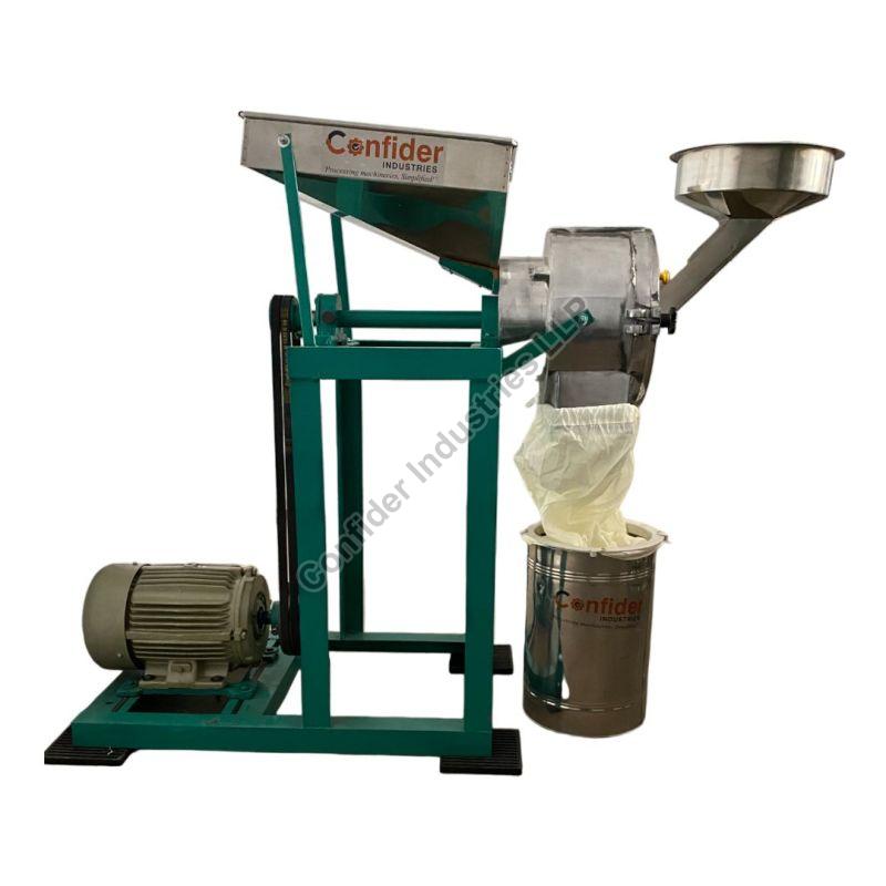 5 HP Double Stage Pulverizer With Motor