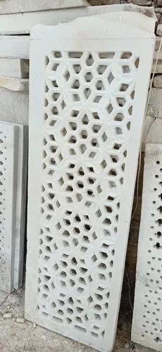 2x3 Feet White Marble Jhali