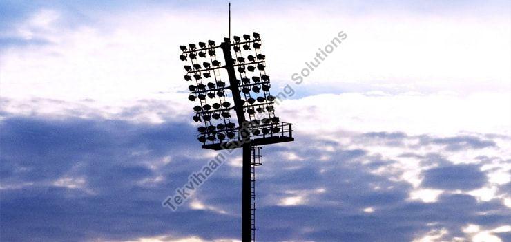 Stadium Mast Lighting Pole