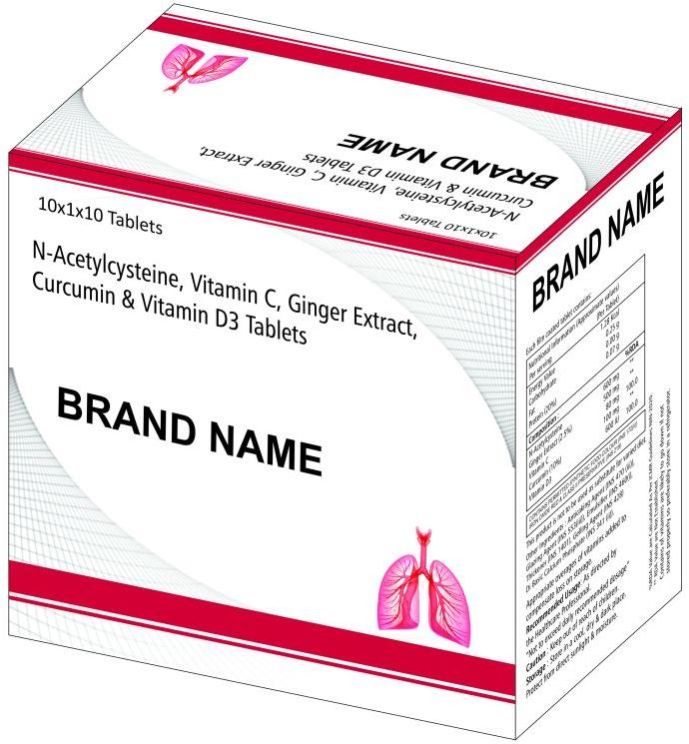 Ginger Extract & Vitamin C Tablets
