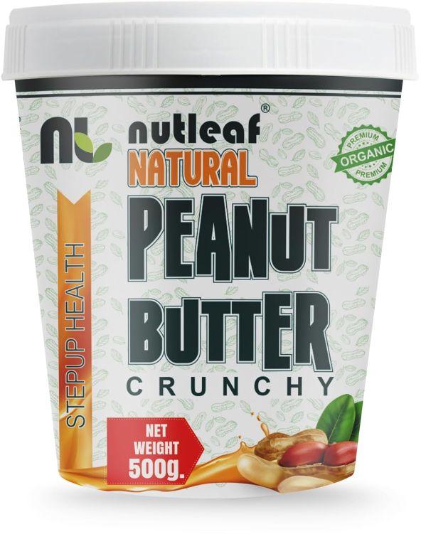 500gm Nutleaf Natural Crunchy Peanut Butter