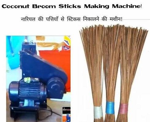 Coconut Broom Stick Making Machine
