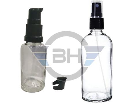 Clear Plastic Pump Bottle