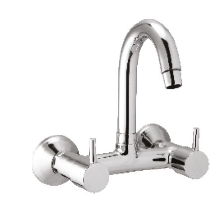 Fusion Collection Sink Mixer With Swinging Spout