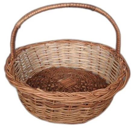 Bamboo Oval Cane Basket