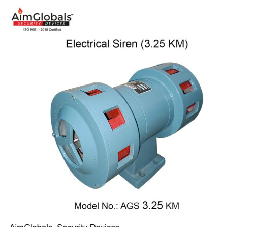 3.25 KM Emergency Electric Siren
