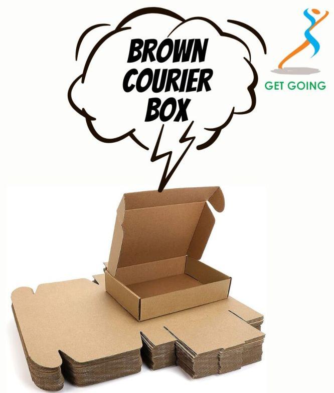 Brown Courier Box