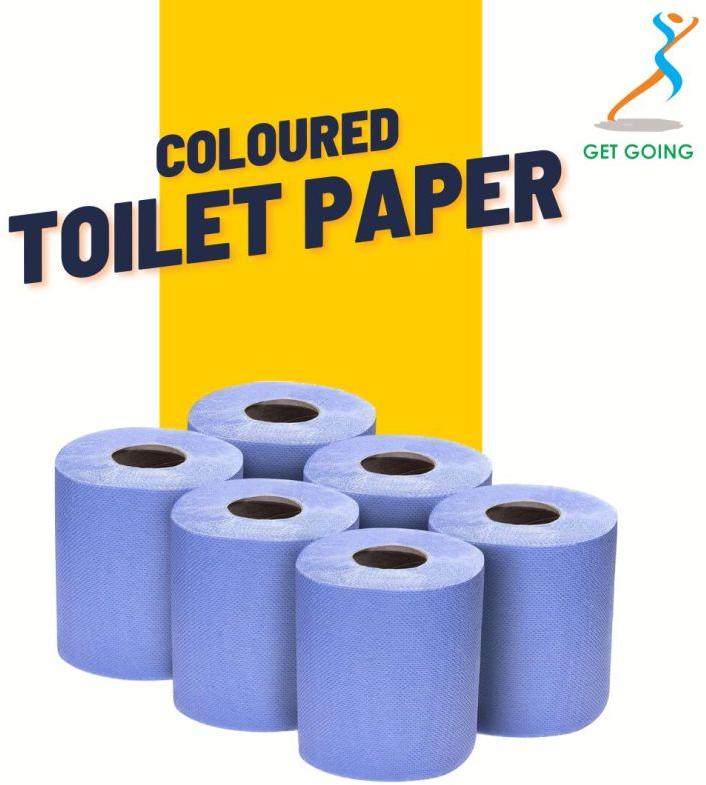 Coloured Toilet Paper Roll