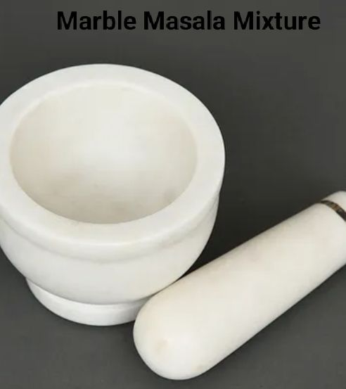 Marble Mortar & Pestle