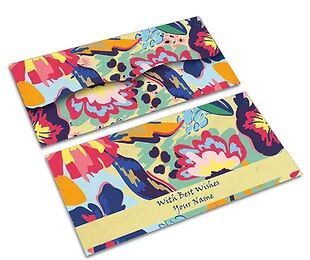 Customised Exclusive Designer HANDMADE PAPER Shagun / Money Envelope (SE HMP 5)