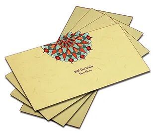 Customised Exclusive Designer HANDMADE PAPER Shagun / Money Envelope (SE HMP 7)