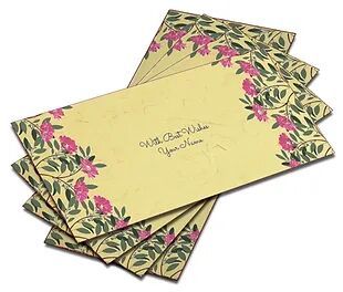 Customised Exclusive Designer HANDMADE PAPER Shagun / Money Envelope (SE HMP 8)