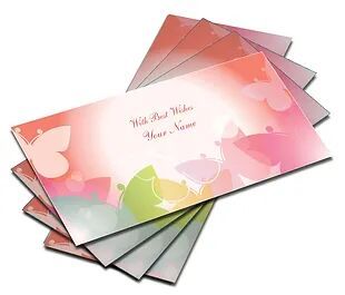 Customized Pearl Finish Shagun Envelopes