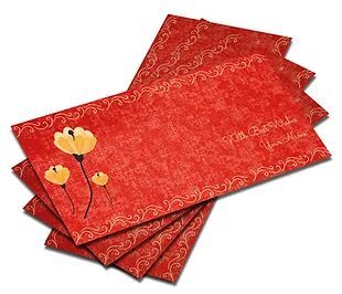 Customized Water Colour Effect Shagun Envelopes