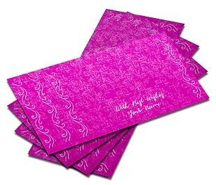Customized Water Colour Effect Shagun Envelopes