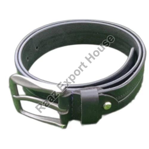 Mens Black Leather Belt