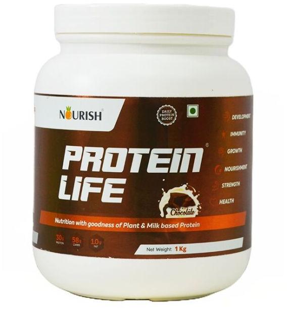 Nurture Chocolate Protein Life Powder