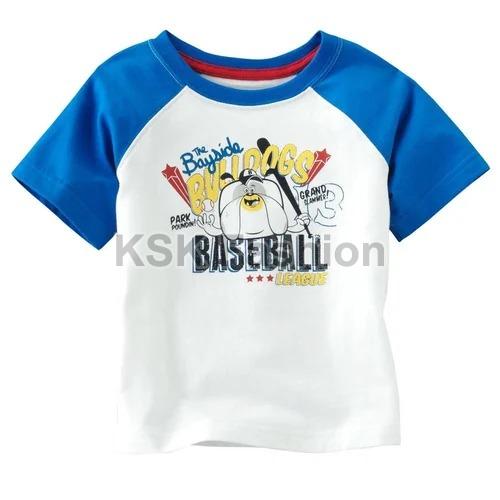 Kids Printed Round Neck T Shirt