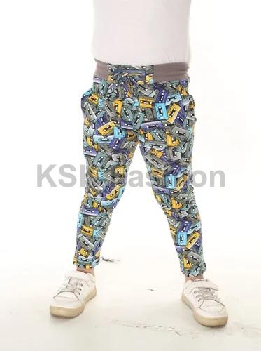 Kids Printed Track Pant