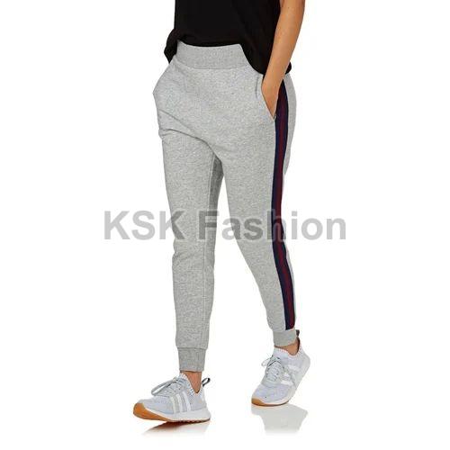 Women's Tall Track Pants: Tall Athletic Black White Stripe Pant – American  Tall