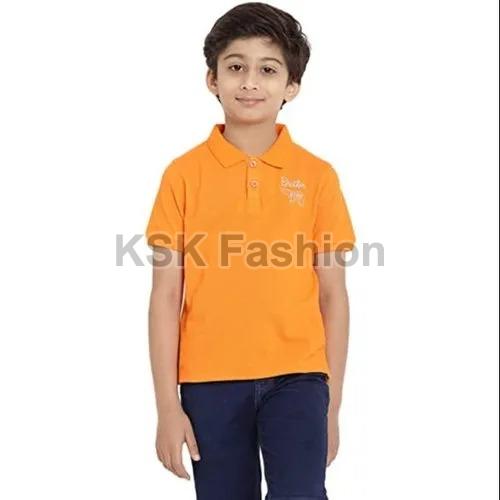 Kids Lycra Polo T Shirts