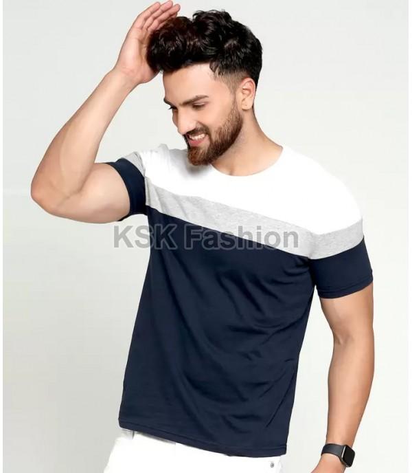 Mens Casual Round Neck T-Shirt