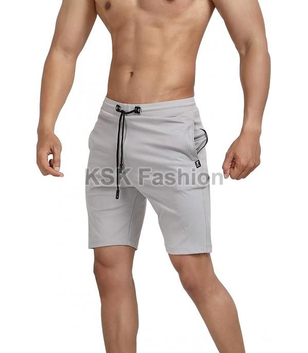 Mens Cotton Lycra Gym Shorts