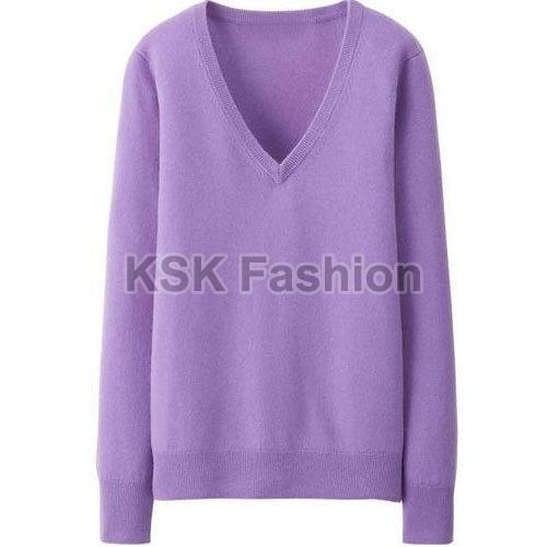 V Neck Ladies Sweater