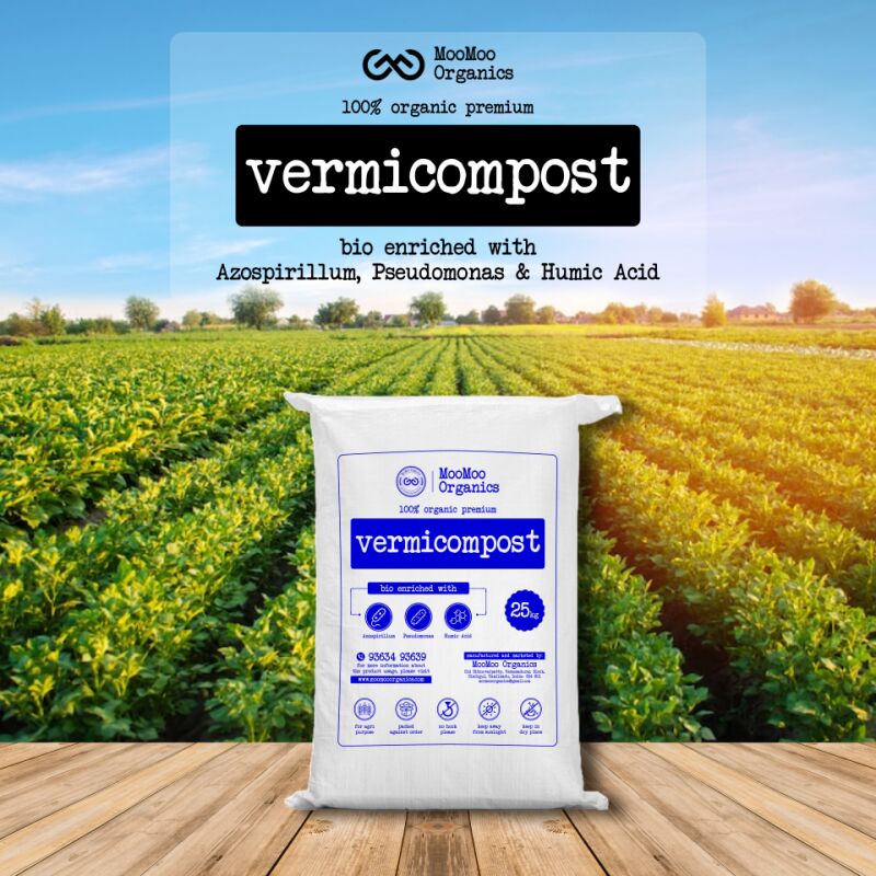 25Kg Organic Vermicompost Fertilizer