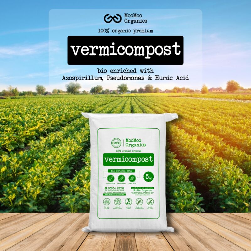5Kg Organic Vermicompost Fertilizer